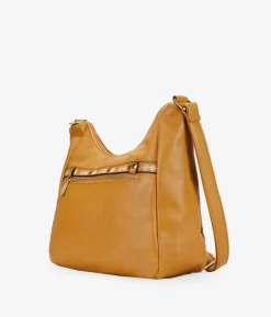Bosanova Sacs À Bandoulière | Sac à bandoulière marron avec broderie