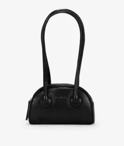 Bosanova Sacs Porté Épaule | Sac à bandoulière noir avec fermeture éclair