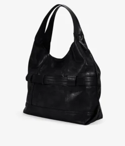 Bosanova Sacs Porté Épaule | Sac à bandoulière noir avec fermeture éclair