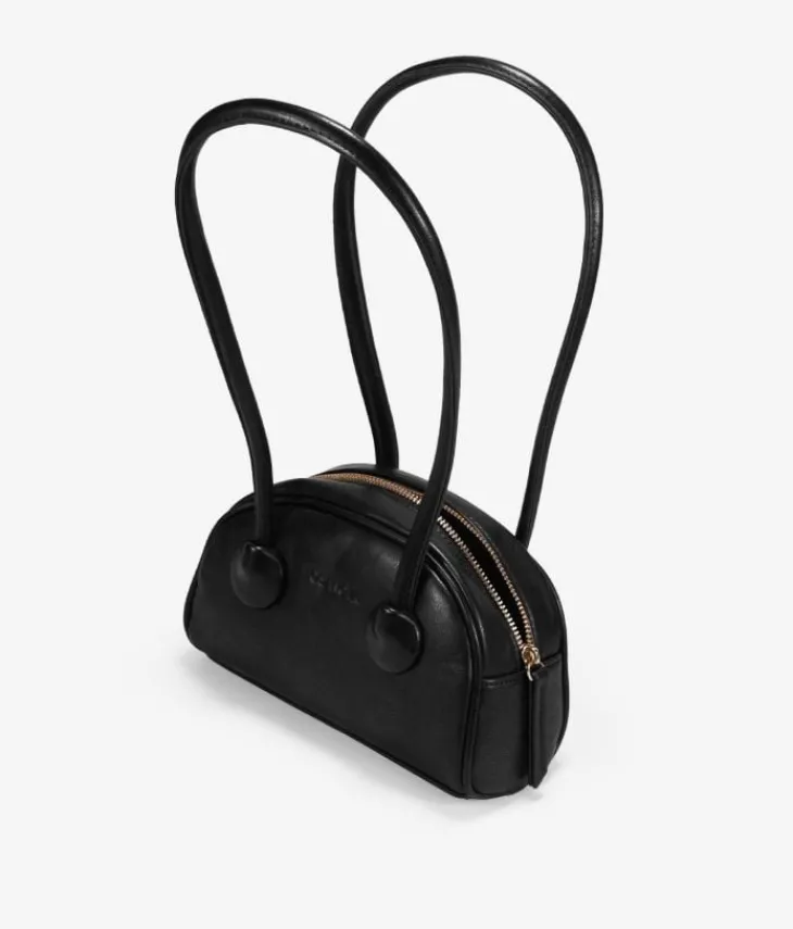 Bosanova Sacs Porté Épaule | Sac à bandoulière noir avec fermeture éclair