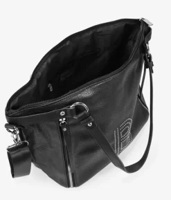 Bosanova Sacs Shopper | Sacs Porté Épaule | Sac à bandoulière noir avec clous