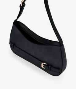 Bosanova Sacs Porté Épaule | Petits Sacs | Sac à bandoulière noir avec fermeture éclair