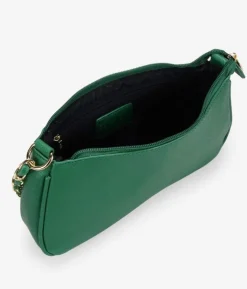 Bosanova Sac Minaudières | Sacs Porté Épaule | Sac à bandoulière vert avec chaîne