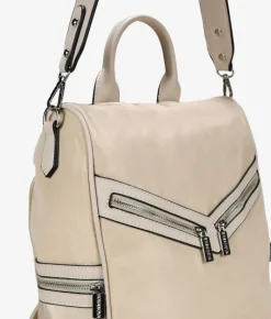 Bosanova Sacs À Dos | Sac à dos antivol beige
