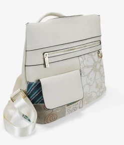 Bosanova Sacs À Dos | Sac à dos antivol beige avec poches