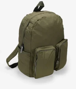 Bosanova Sacs À Dos | Sac à dos de sport kaki avec deux poches