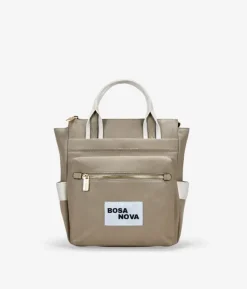 Bosanova Sacs À Dos | Sac à dos en toile taupe avec poches