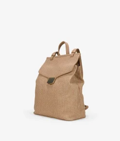 Bosanova Sacs À Dos | Sac à dos robe doré à rabat