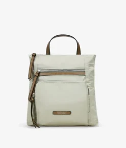 Bosanova Sacs À Dos | Sac à dos taupe avec fermetures éclair en métal