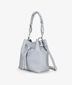 Bosanova Sacs À Bandoulière | Petits Sacs | Sac à main argenté avec anse mouchoir