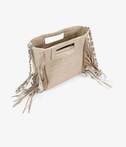 Bosanova Sacs À Bandoulière | Petits Sacs | Sac à main beige à franges