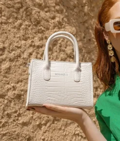 Bosanova Sacs À Bandoulière | Petits Sacs | Sac à main blanc avec fermeture éclair