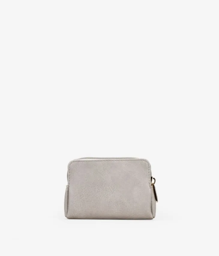 Femme Bosanova Porte-monnaie | Sac à main couleur pierre avec détails brodés