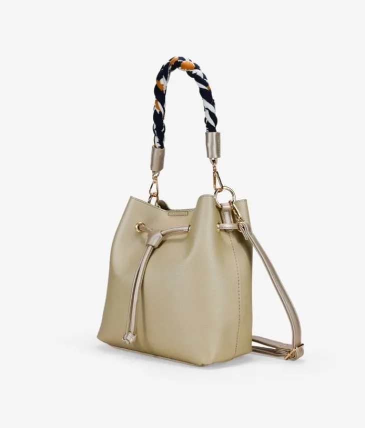Bosanova Sacs À Bandoulière | Petits Sacs | Sac à main doré avec anse mouchoir