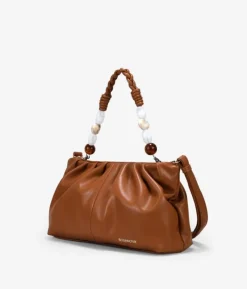 Bosanova Sacs À Bandoulière | Sacs Porté Épaule | Sac à main en cuir avec anse perlée