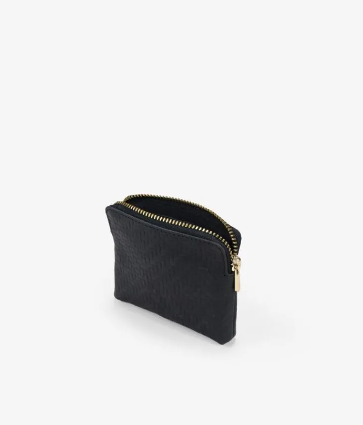 Femme Bosanova Portefeuilles | Sac à main en cuir noir