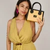 Bosanova Sacs Raphia Et Crochet | Petits Sacs | Sac à main en raphia noir