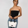 Bosanova Sacs À Bandoulière | Petits Sacs | Sac à main en toile beige avec fermeture éclair
