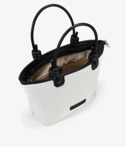 Bosanova Sacs À Bandoulière | Petits Sacs | Sac à main en toile beige avec fermeture éclair