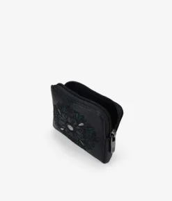 Femme Bosanova Porte-monnaie | Sac à main noir avec broderie