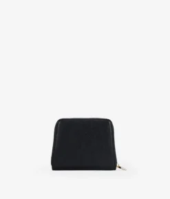 Femme Bosanova Porte-monnaie | Sac à main noir avec clous et fermeture éclair