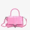 Bosanova Petits Sacs | Sacs À Main | Sac à main rose avec miroir papillon