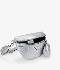 Bosanova Sacs Banane | Sac banane argenté avec poche suspendue