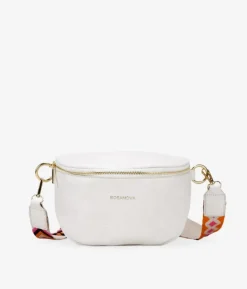 Bosanova Sacs Banane | Sac banane beige avec fermeture éclair et large poignée