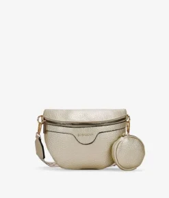 Bosanova Sacs Banane | Sac banane doré avec poche amovible