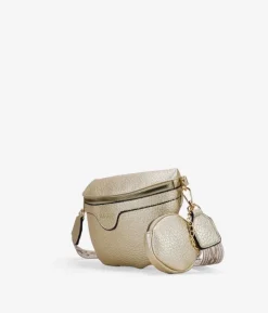 Bosanova Sacs Banane | Sac banane doré avec poche amovible