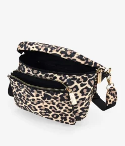 Bosanova Sacs Banane | Sac banane léopard en nylon avec fermeture éclair