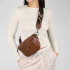 Bosanova Sacs Banane | Sac banane marron avec fermeture éclair et large poignée