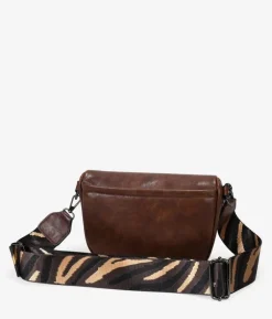 Bosanova Sacs Banane | Sac banane marron avec fermeture éclair et large poignée