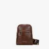 Bosanova Sacs Banane | Sac banane marron avec poignée en coton et fermeture éclair