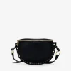 Bosanova Sacs À Bandoulière | Sacs Banane | Sac banane noir avec clous ronds