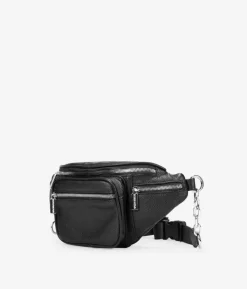 Bosanova Sacs Banane | Sac banane noir avec fermetures éclair