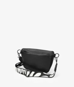 Bosanova Sacs Banane | Sac banane noir avec fermeture éclair et large poignée