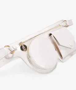 Bosanova Sacs Banane | Sac banane plat beige avec poches