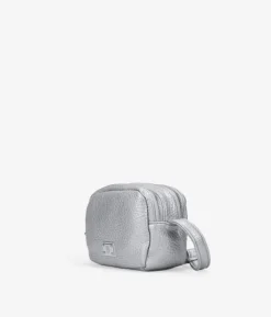 Bosanova Sacs À Bandoulière | Petits Sacs | Sac bandoulière argenté avec double fermeture éclair