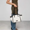 Bosanova Sacs Porté Épaule | Sac bandoulière beige avec fermetures éclair