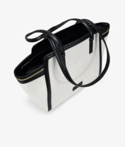 Bosanova Sacs Porté Épaule | Sac bandoulière beige avec fermetures éclair