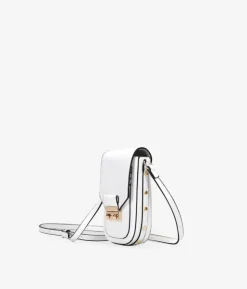 Bosanova Sacs À Bandoulière | Petits Sacs | Sac bandoulière blanc pour téléphone portable avec porte-cartes