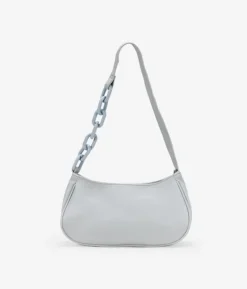 Bosanova Sacs Porté Épaule | Sac bandoulière bleu avec chaîne assortie