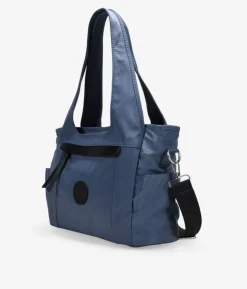 Bosanova Sacs Shopper | Sacs Porté Épaule | Sac bandoulière bleu avec fermeture éclair