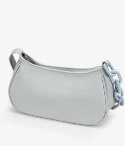 Bosanova Sacs Porté Épaule | Sac bandoulière bleu avec chaîne assortie