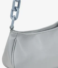 Bosanova Sacs Porté Épaule | Sac bandoulière bleu avec chaîne assortie