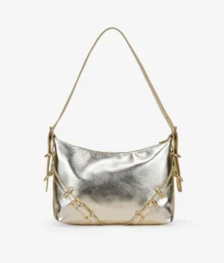 Bosanova Sacs Porté Épaule | Petits Sacs | Sac bandoulière doré avec boucles