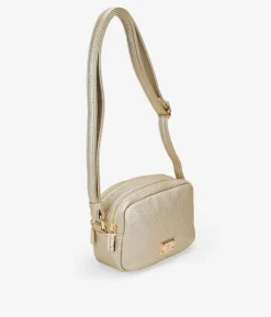 Bosanova Sacs À Bandoulière | Petits Sacs | Sac bandoulière doré avec double fermeture éclair