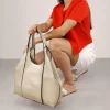Bosanova Sacs Shopper | Sacs Porté Épaule | Sac bandoulière doré avec fermeture aimantée