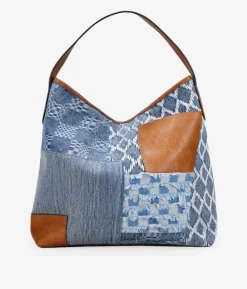 Bosanova Sacs Porté Épaule | Sac bandoulière en jean avec fermeture éclair